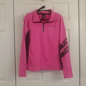 VS PINK Quarter Zip Sweatshirt
